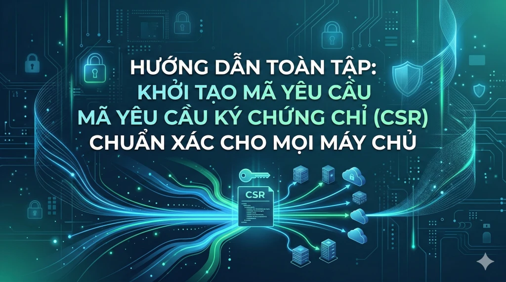 Hướng Dẫn Toàn Tập: Khởi Tạo Mã Yêu Cầu Ký Chứng Chỉ (CSR) Chuẩn Xác Cho Mọi Máy Chủ